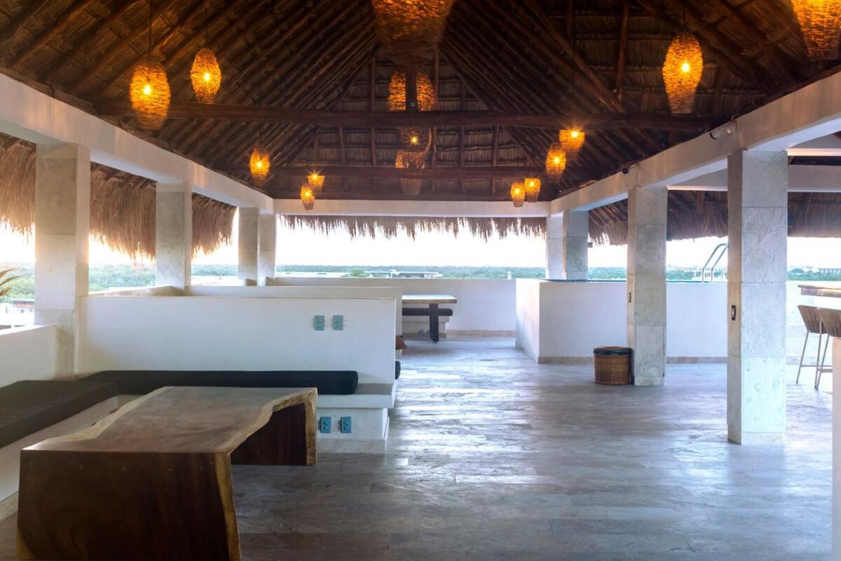 Apartamento Akua Reserve En Aldea Zama Vigilancia, Wifi, Alberca *