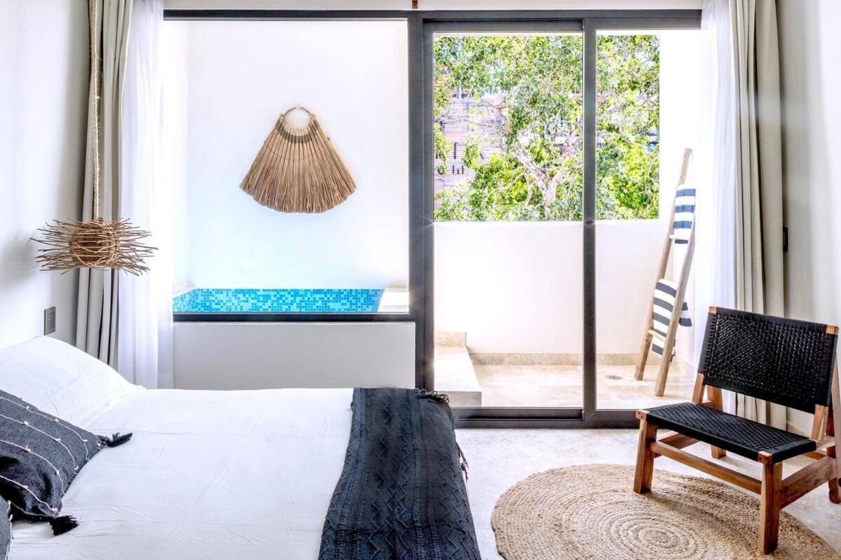 Apartamento Akua Reserve En Aldea Zama Vigilancia, Wifi, Alberca Tulum